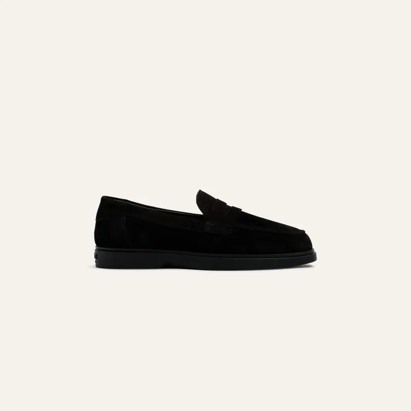 Mason Garments Amalfi Penny Loafer “Zwart” | MG51-19A