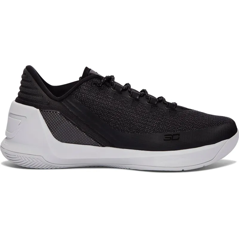 Under Armour Curry 3 Low Black White | 1286376-001