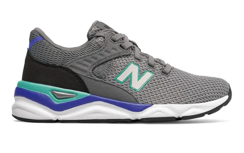 New Balance X-90 GS “Grey/Blue/Green” | KJX90GRG