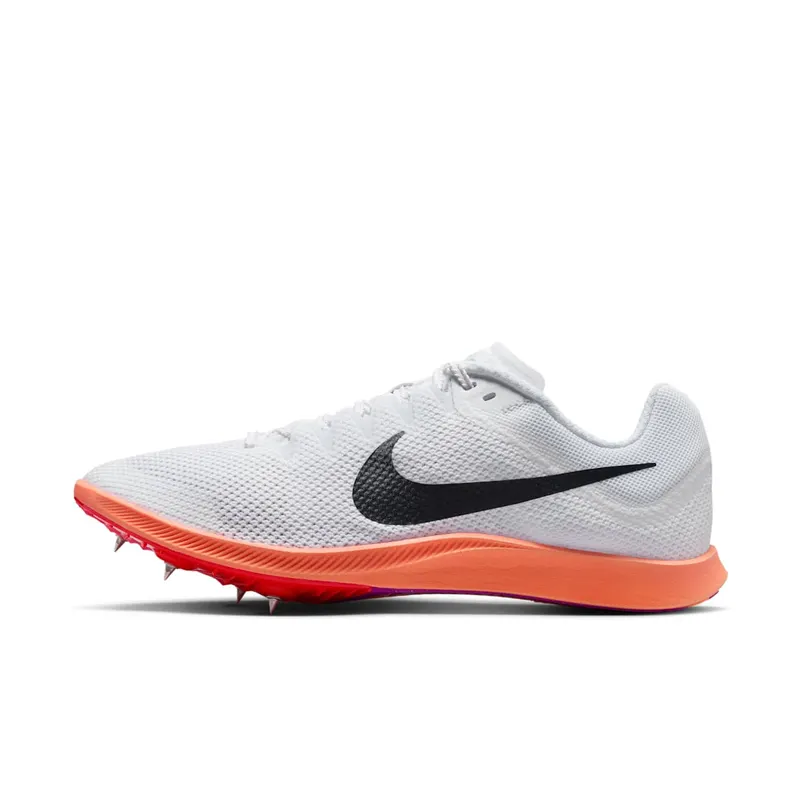 Nike Zoom Rival Distance White Bright Crimson “White / Bright Crimson / Hyper Turquoise” | FZ9653-101
