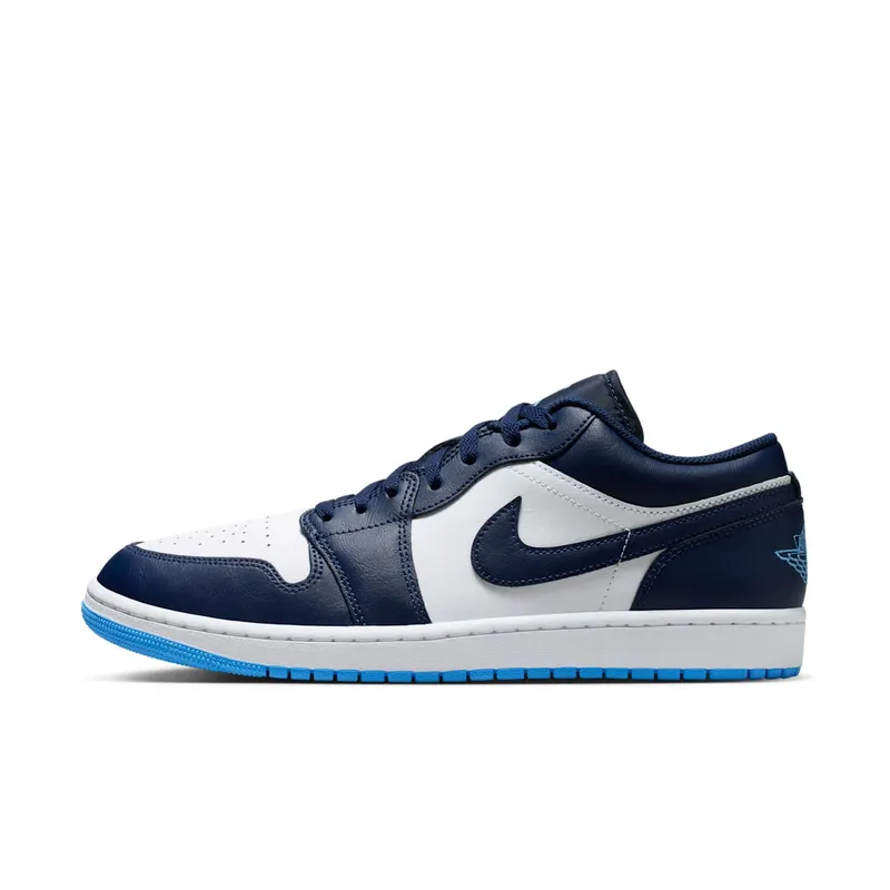 Air Jordan 1 Low “Midnight Navy / University Blue” | 553558-404