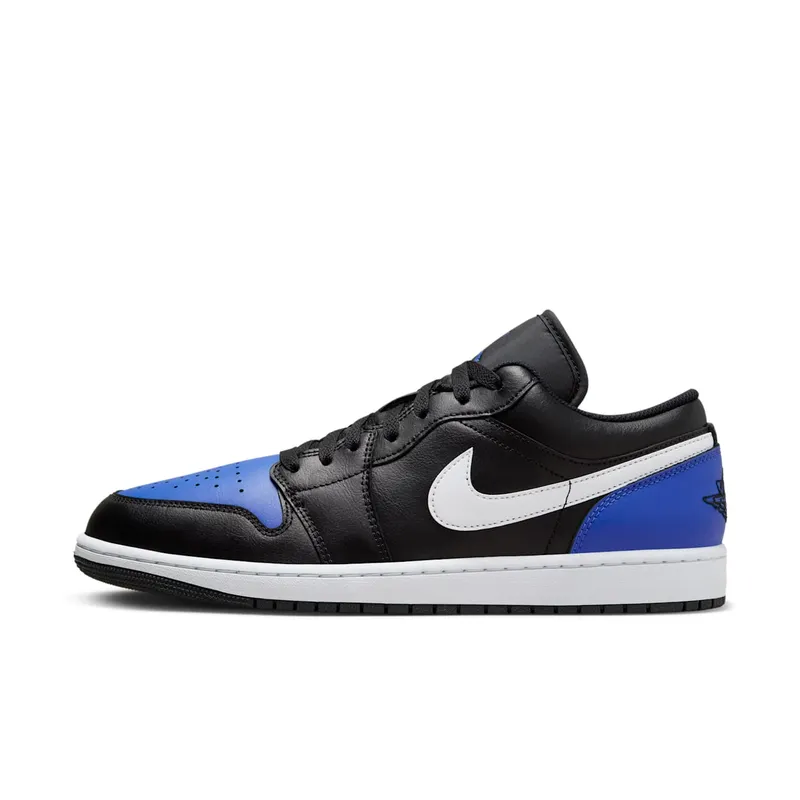 Jordan 1 Low “Black Royal Toe” | 553558-042