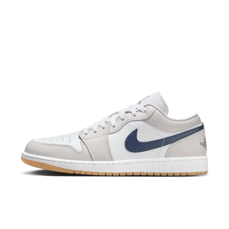 Jordan 1 Low “Midnight Navy Neutral Grey” | 553558-146