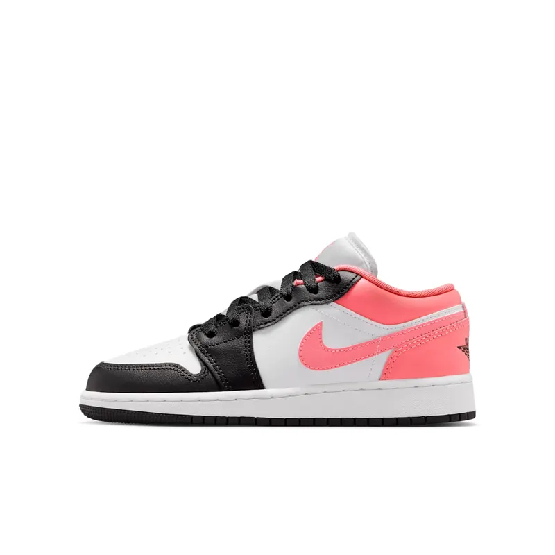 Air Jordan 1 Low GS “Black Pink Gaze” | 553560-025