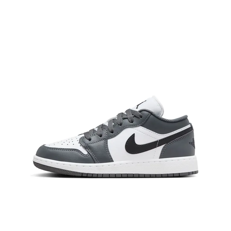 Jordan 1 Low Iron Grey “White / Black / Iron Grey” | 553560-152