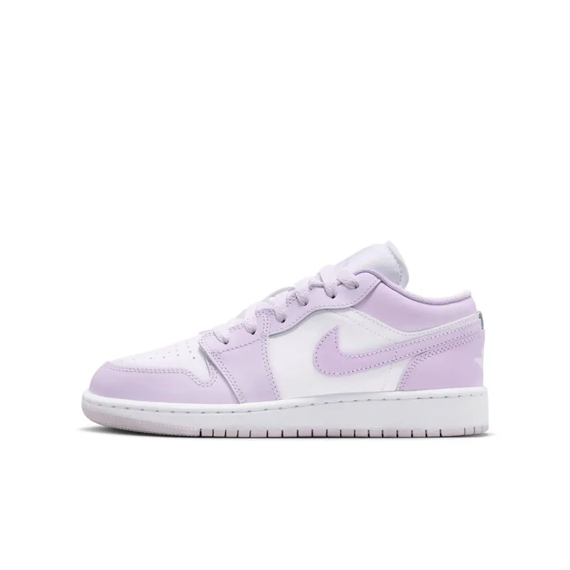 Jordan 1 Low GS “Barely Grape Violet Mist” | 553560-502