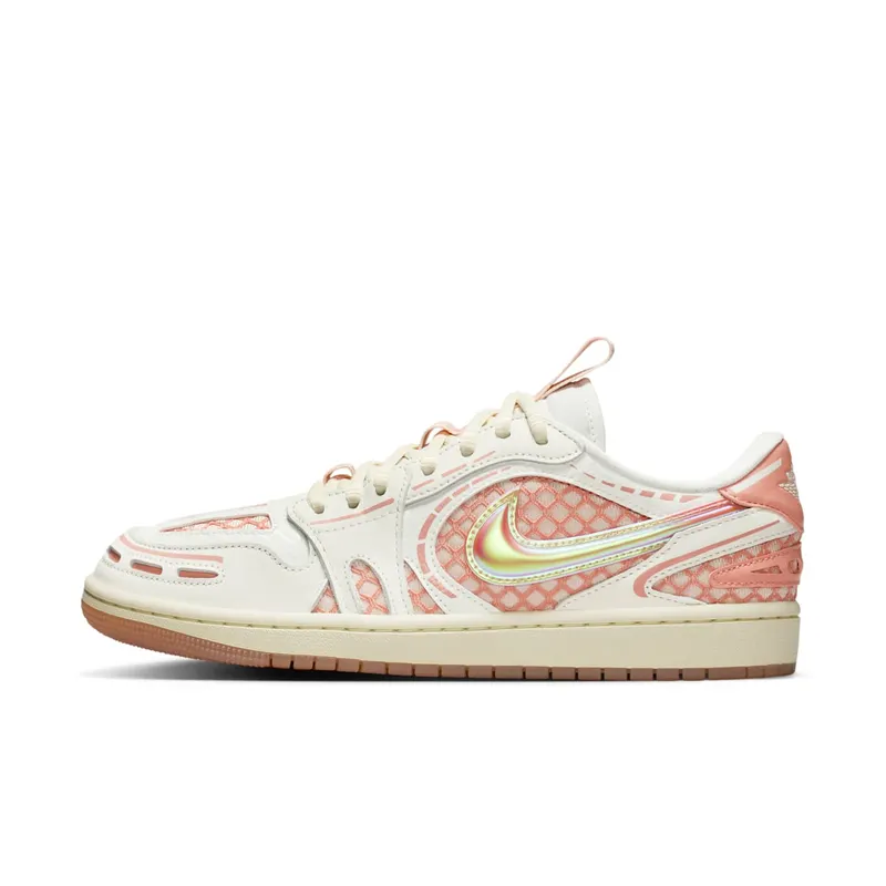 Air Jordan 1 Low Method of Make V3 “Sail / Washed Coral” “Sail/Coconut Milk/Washed Coral/Light Madder Root” | HQ2186-180