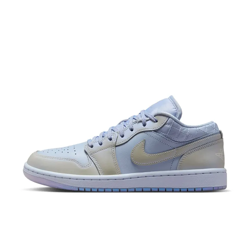 Air Jordan 1 Low SE “Ghost Pearlized Quilt” “Ghost/Sail/Pure Platinum” | IM5129-010