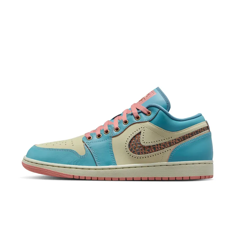 Air Jordan 1 Low SE “Denim Turquoise” “Denim Turquoise/Red Stardust/Light Stone/Smokey Blue” | IM8120-464