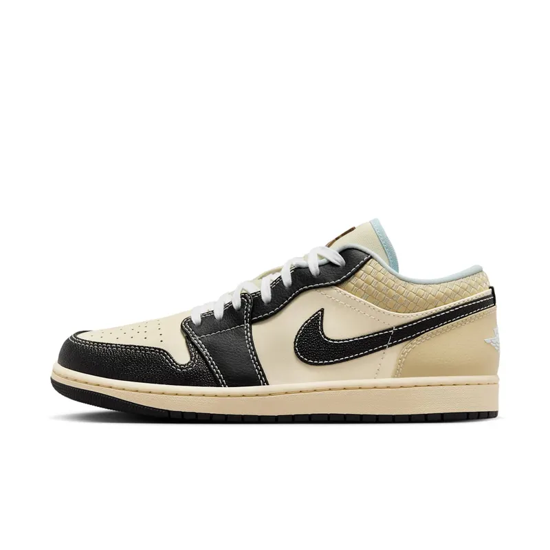 Jordan 1 Low SE Coconut Milk Black Muslin “Coconut Milk / Black Muslin / Team Gold” | HQ3437-101