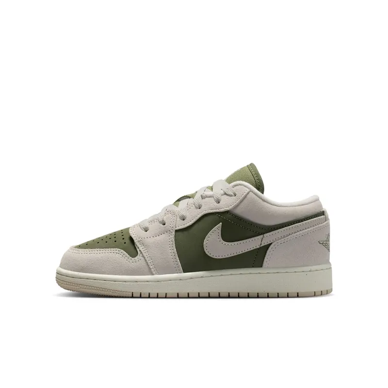 Jordan 1 Low SE GS “Medium Olive Sail” | HV4396-201