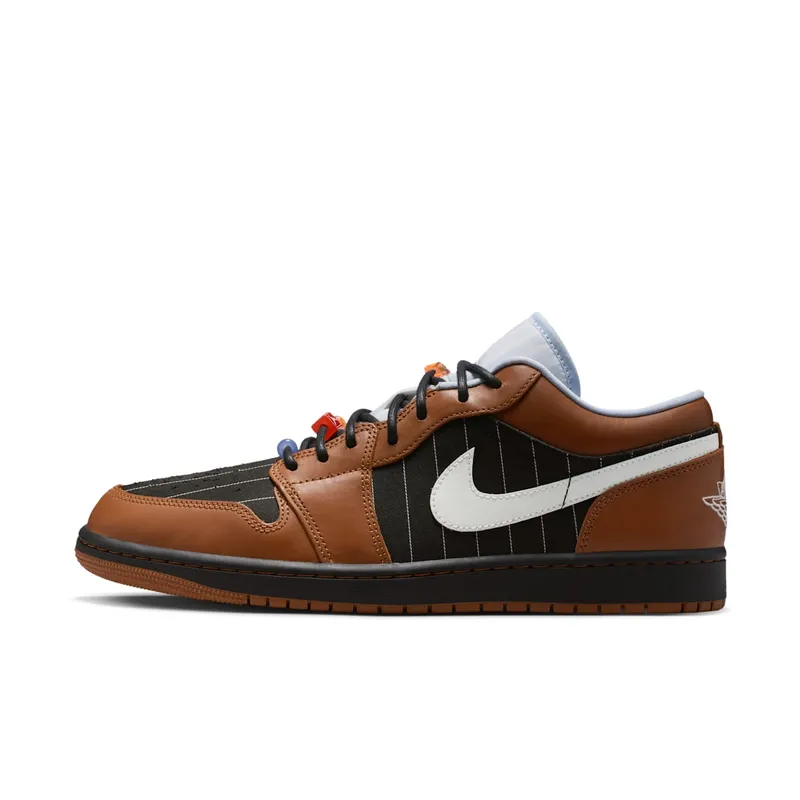 Air Jordan 1 Low SE “Black Sail Light British Tan” | IR7560-010