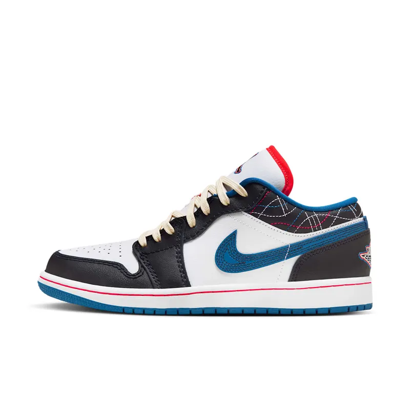 Jordan 1 Low SE Industrial Blue Sashiko “White / Industrial Blue / White” | FV3622-141