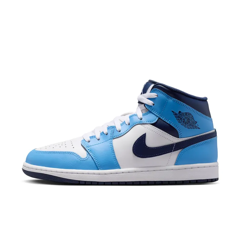 Jordan 1 Mid “University Blue Midnight Navy” | DQ8426-405