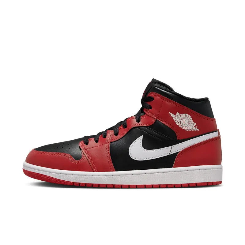 Air Jordan 1 Mid (2024) “Gym Red Black White” | DQ8426-061