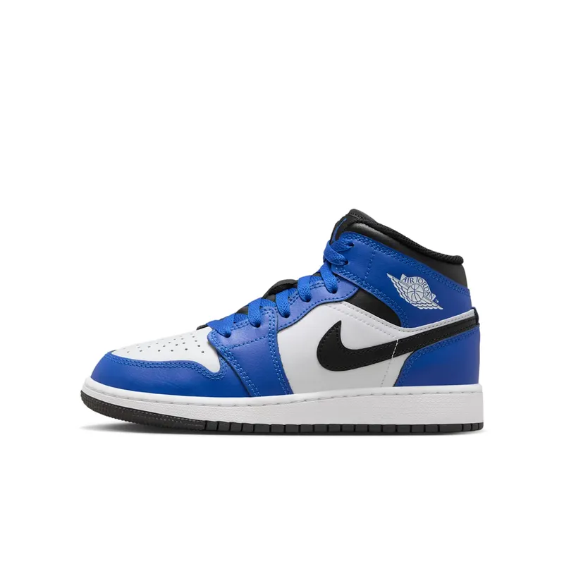 Jordan 1 Mid GS “Game Royal White Black” | DQ8423-402
