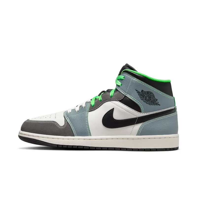 Jordan 1 Mid Casa 93 Seine-Saint-Denis “Iron Grey / Cool Grey / Phantom / Black” | HQ3829-001