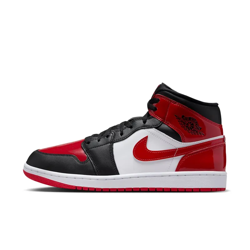 Jordan 1 Mid SE “Patent Bred Toe” | HV4091-006