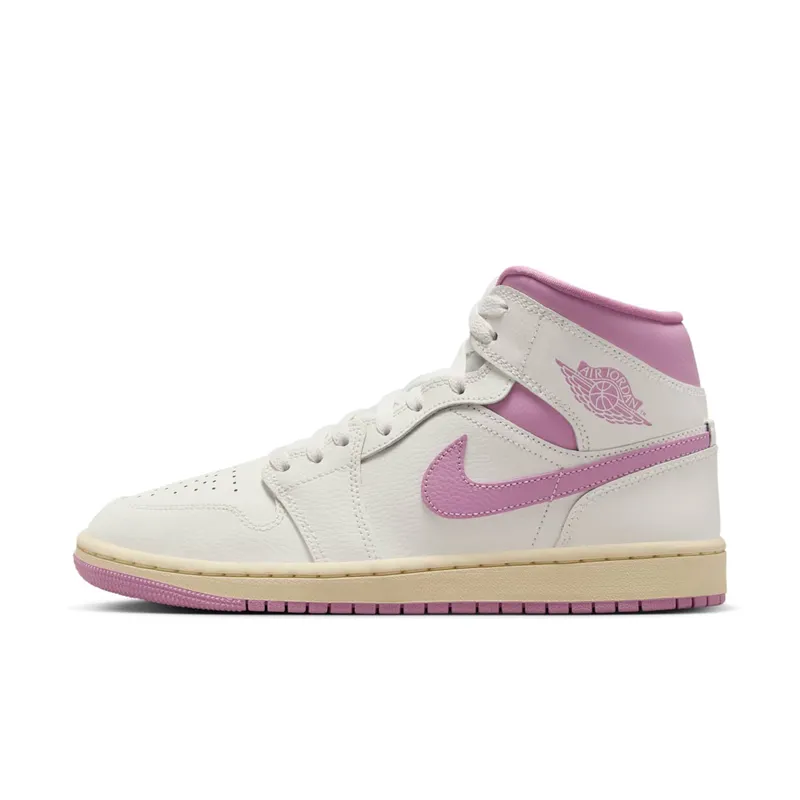 Jordan 1 Mid “Sail Pink Coconut Milk” | BQ6472-162