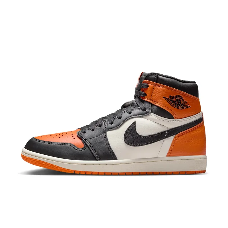 Air Jordan 1 Retro High OG “Shattered Backboard” “Black/Starfish/Sail” | DZ5485-008