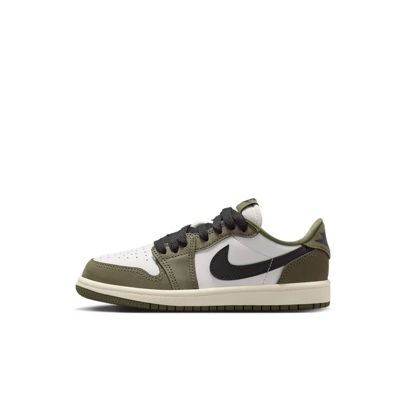 Jordan 1 Retro Low OG PS “Medium Olive” | HQ6996-200