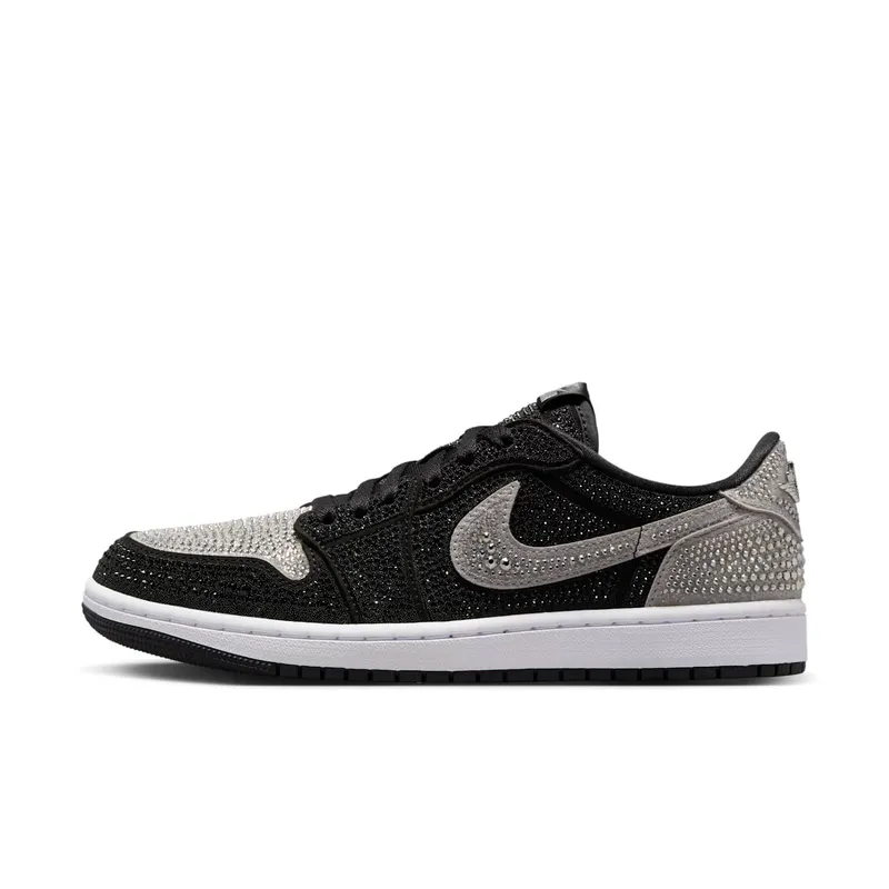 Air Jordan 1 Retro Low OG “Swarovski – Stealth” “Black/Grey” | HM9208-001