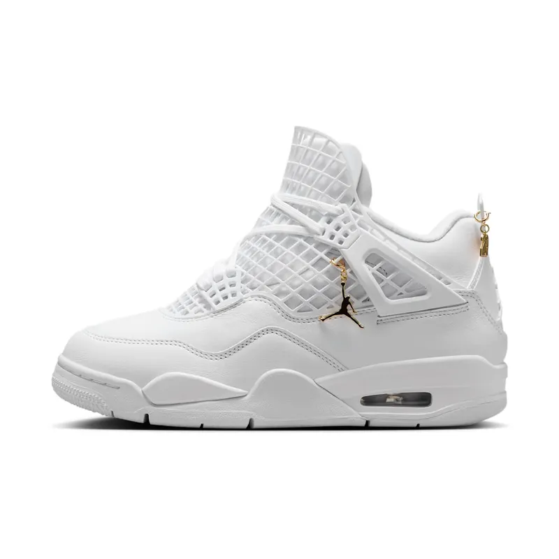 Air Jordan 4 “Net” “White/Phantom/Metallic Gold” | FN7251-107