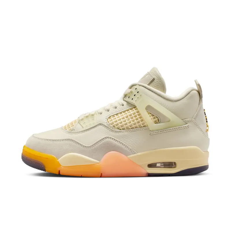 Air Jordan 4 Retro “Birds Of Paradise” “Coconut Milk / Metallic Gold” | HV0823-101