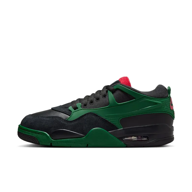 Jordan 4 RM “Black Gorge Green University Red” | FQ7939-003