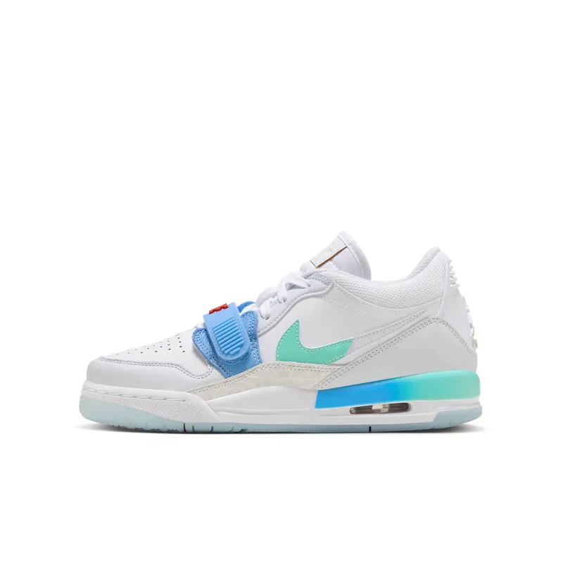 Jordan Legacy 312 Low Emerald Rise “White / White / University Red” | FN8896-131