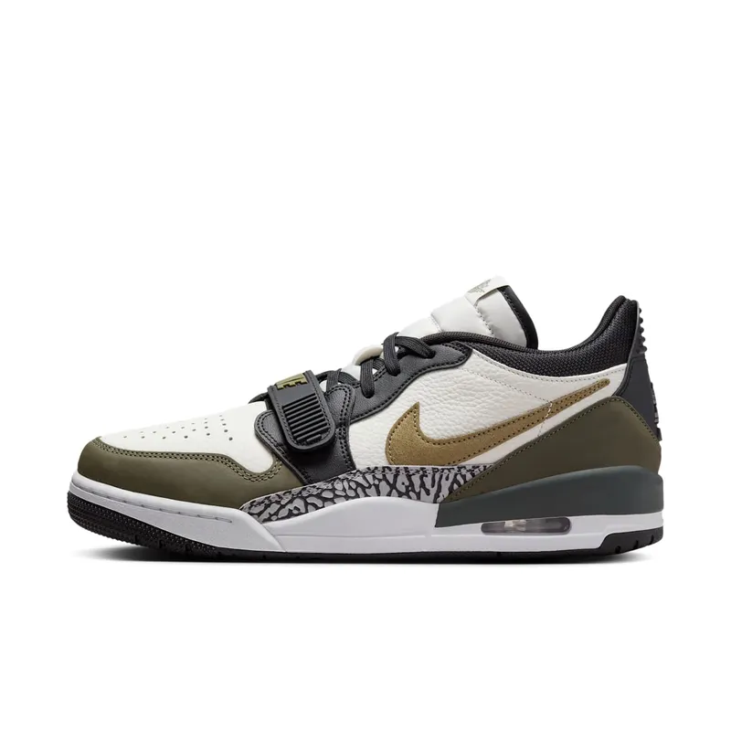 Jordan Legacy 312 Low Sail Black Medium Olive “Sail / Black / Wolf Grey” | CD7069-120