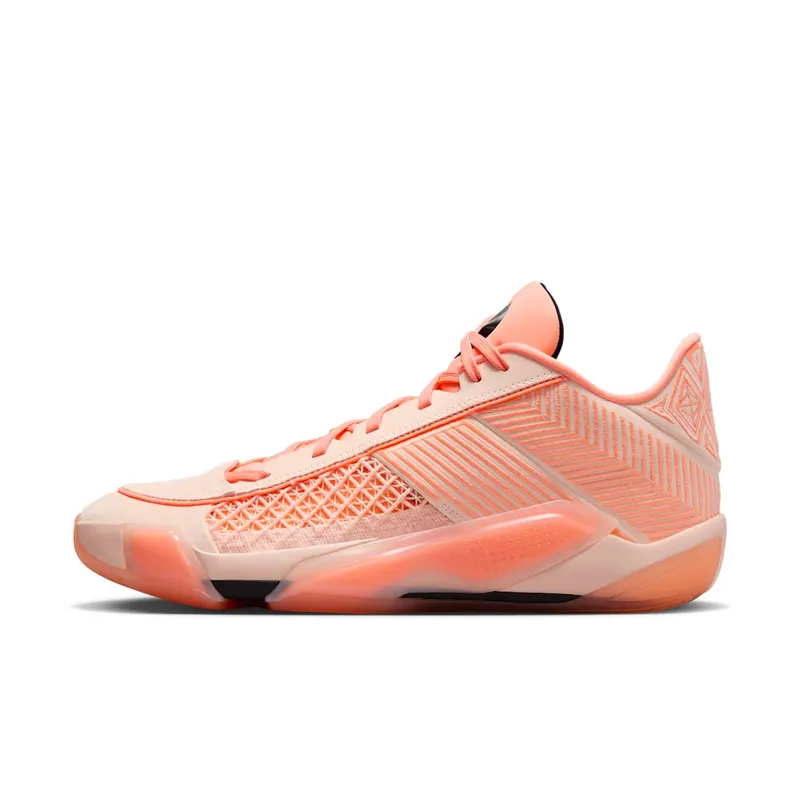 Jordan 38 Low Mother’s Day (Translucent Sole) “Crimson Tint / Orange Pulse / Black” | FD2326-800