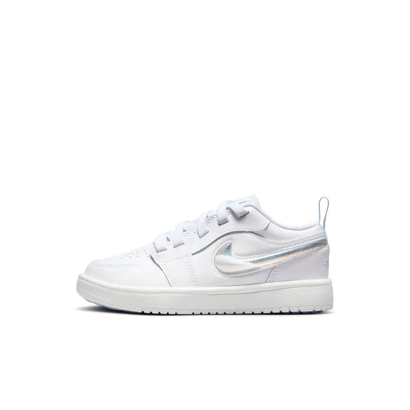 Air Jordan 1 Low ALT SE PS “Glitter Swoosh” | FQ9113-100