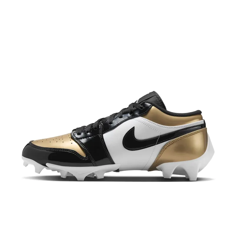 Jordan 1 Low TD Cleat “Patent Gold Toe” | FJ6245-701