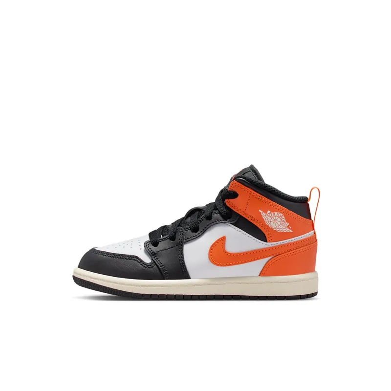 Air Jordan 1 Mid PS “Orange Black Toe” | DQ8424-801