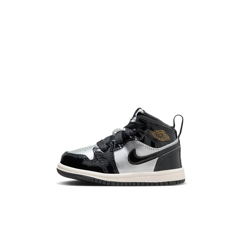 Jordan 1 Mid SE TD “Black Metallic Silver Sail Metallic Gold” | FZ3939-001