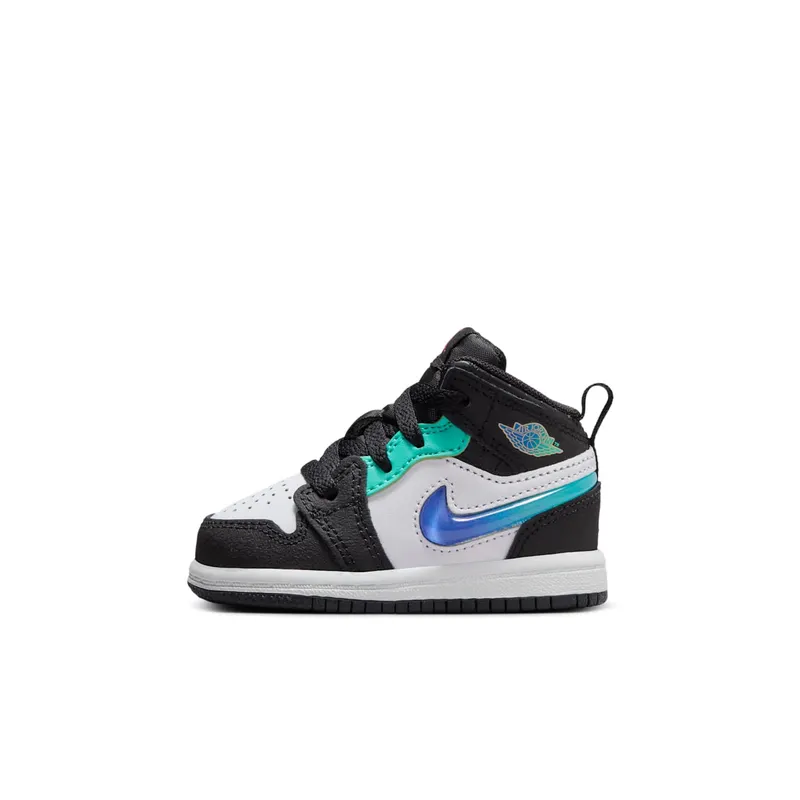 Jordan 1 Mid SE Formula 23 Pack Black White Hyper Jade | FQ8097-001