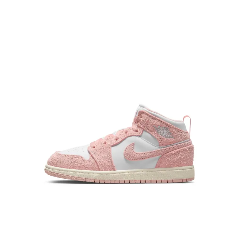 AIR Jordan 1 MID PS “Legend Pink” “White/Legend Pink/Sail” | FN7493-161