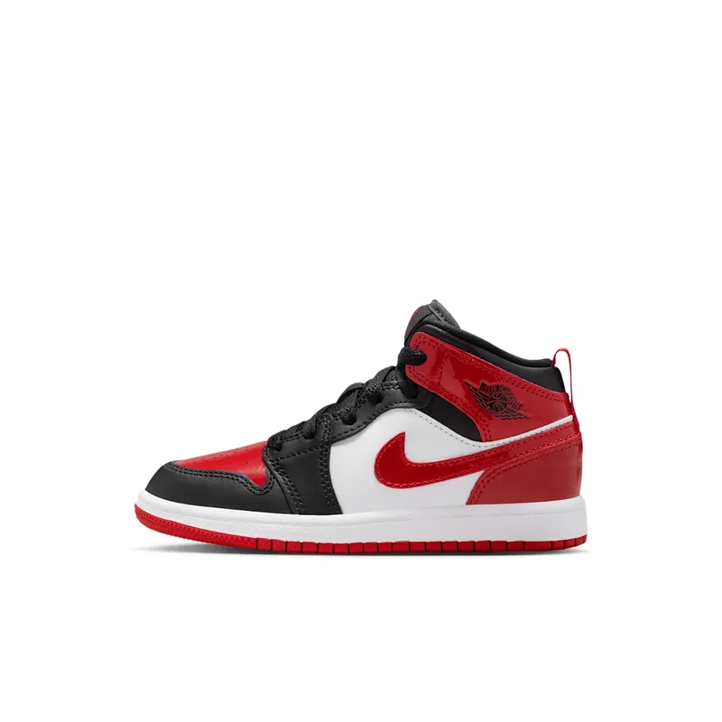 Jordan 1 Mid SE PS “Patent Bred Toe” | HV4444-006