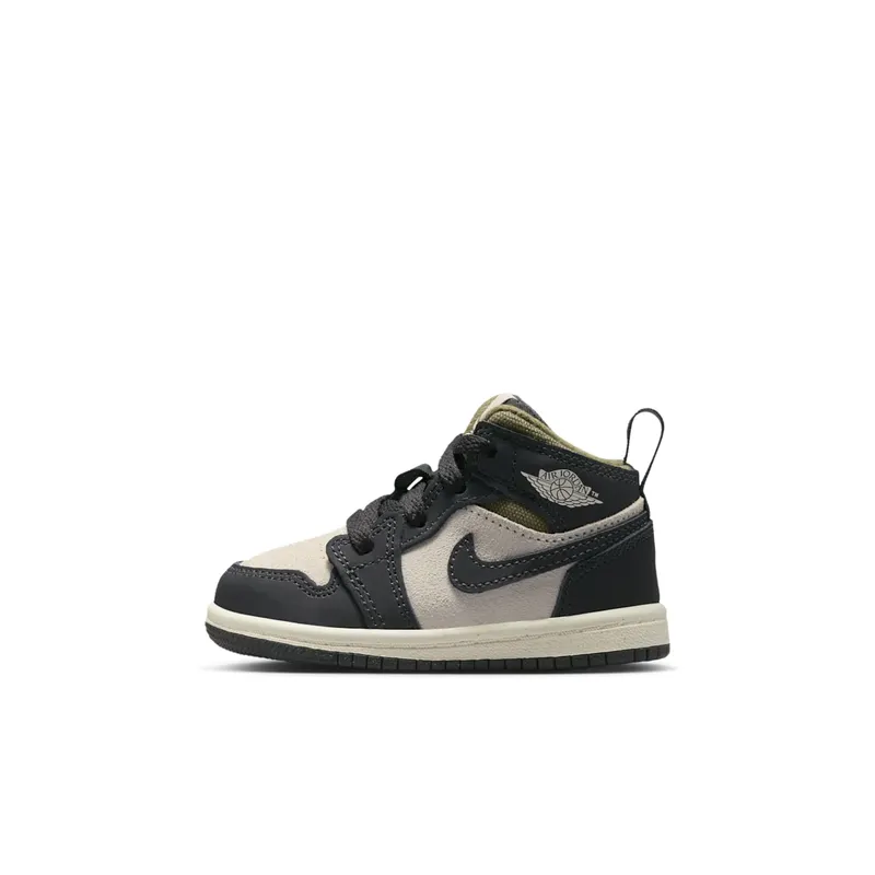 Jordan 1 Mid SE Off Noir Medium Olive “Light Orewood Brown / Medium Olive / Sail” | HV4729-102