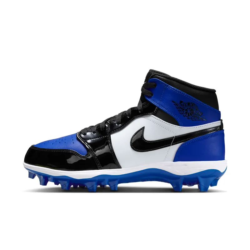 Jordan 1 Mid TD Cleat “Game Royal Patent” | FJ6805-401