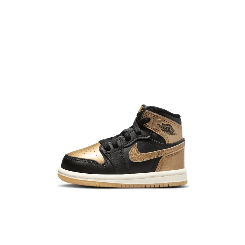 Air Jordan 1 TD “Black Metallic Gold” “Black/Sail/Metallic Gold” | FD1413-071