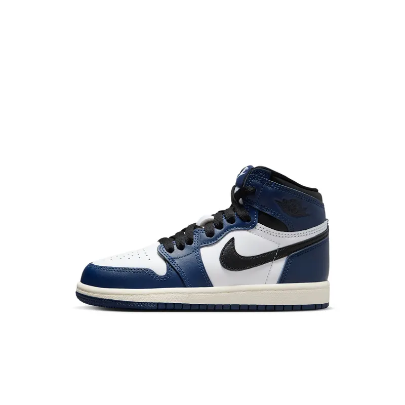 Air Jordan 1 Retro High OG PS “Midnight Navy” “Midnight Navy/Black/White/Sail” | FD1412-401