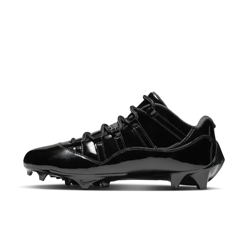 Air Jordan 11 Low TD Cleat “Patent Black” “Black/Anthracite/Metallic Silver” | IQ8113-001