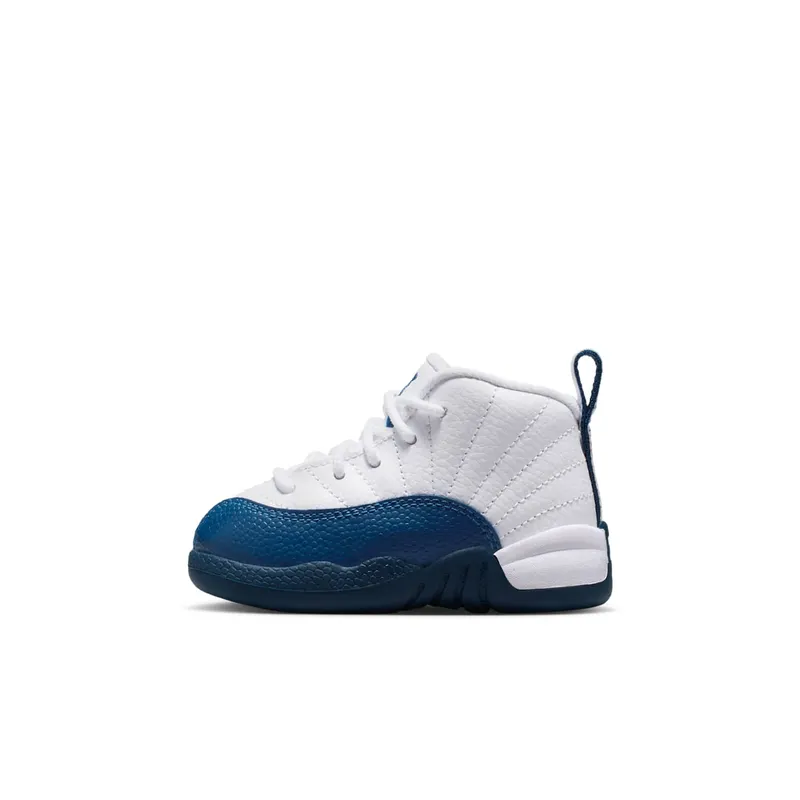 Air Jordan 12 Retro TD “French Blue (2025)” “White/French Blue/Metallic Silver” | 850000-114