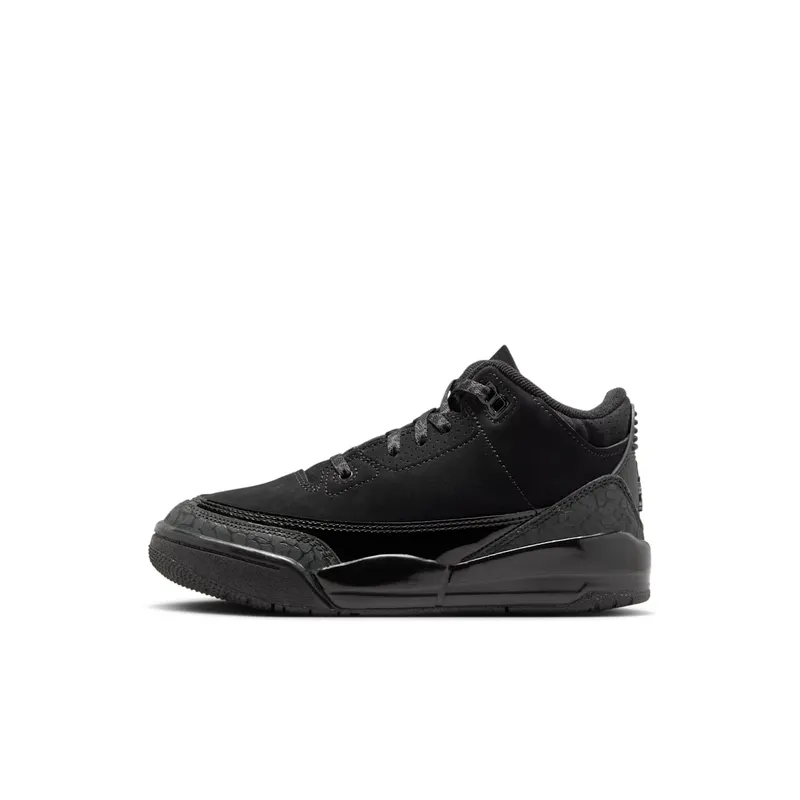 Air Jordan 3 PS “Black Cat” “Black/Dark Charcoal/Black” | DM0966-001