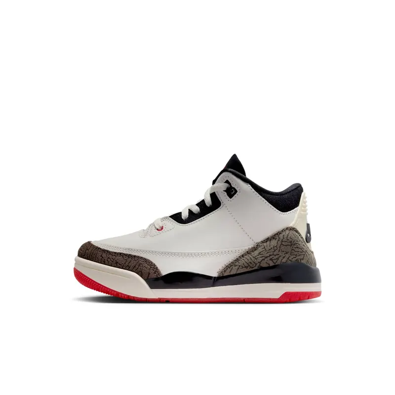 Air Jordan 3 Retro OG PS “World’s Best Dad” “Sail/University Red/Pale Ivory/Black” | DM0966-103