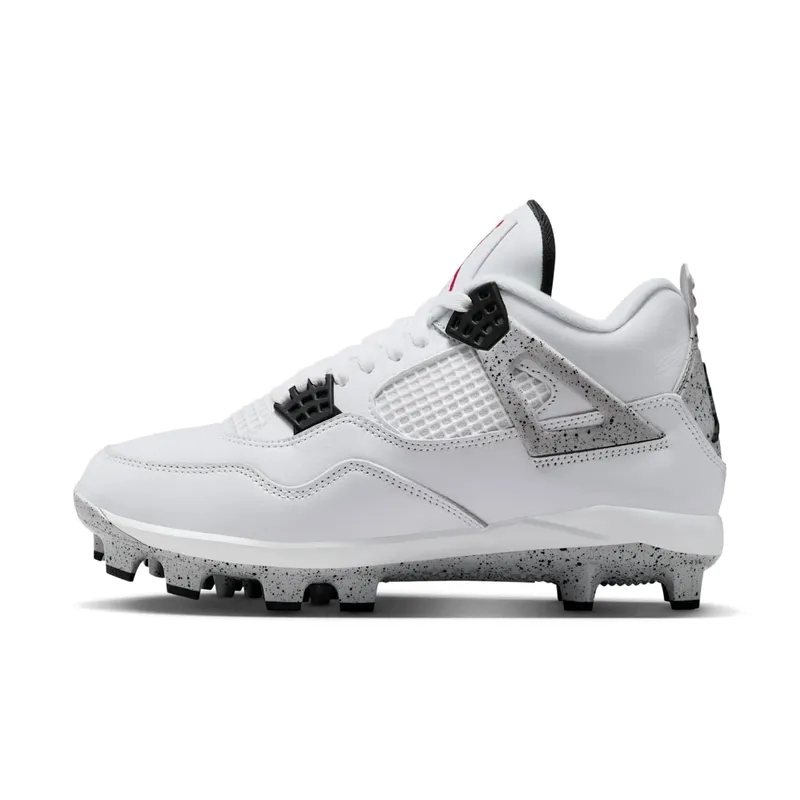 Jordan 4 Retro MCS White Cement “White / Fire Red / Black” | HQ0209-106