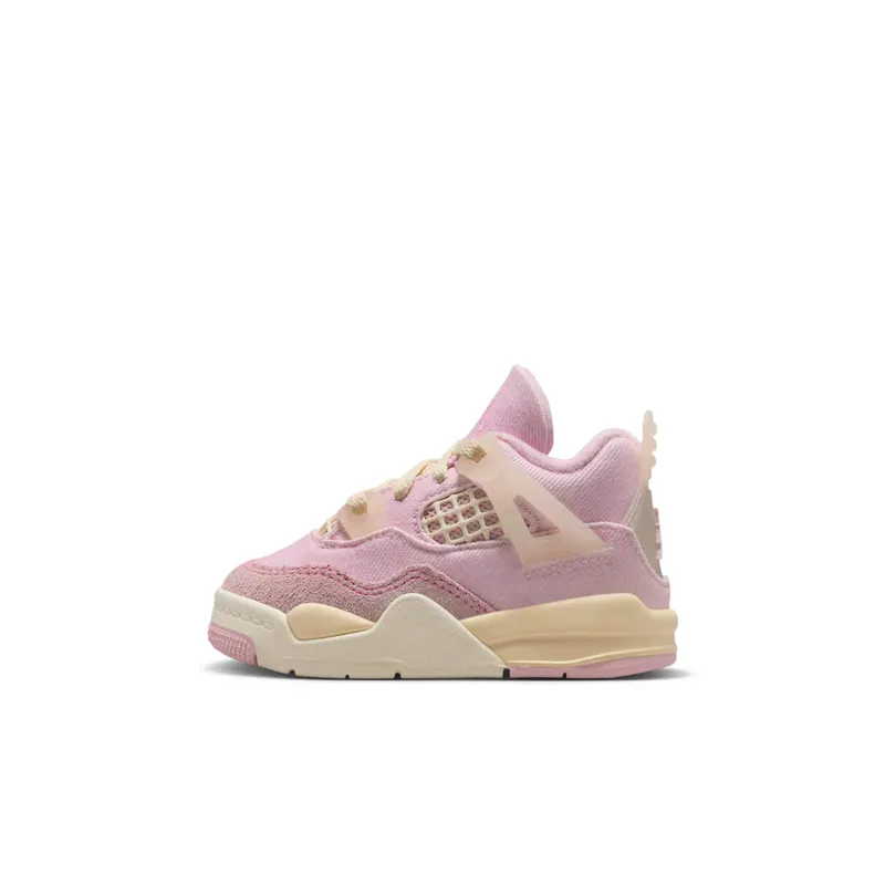 Air Jordan 4 TD “Iced Carmine” “Iced Carmine/Pearl Pink/Coconut Milk/Muslin” | IB6714-600