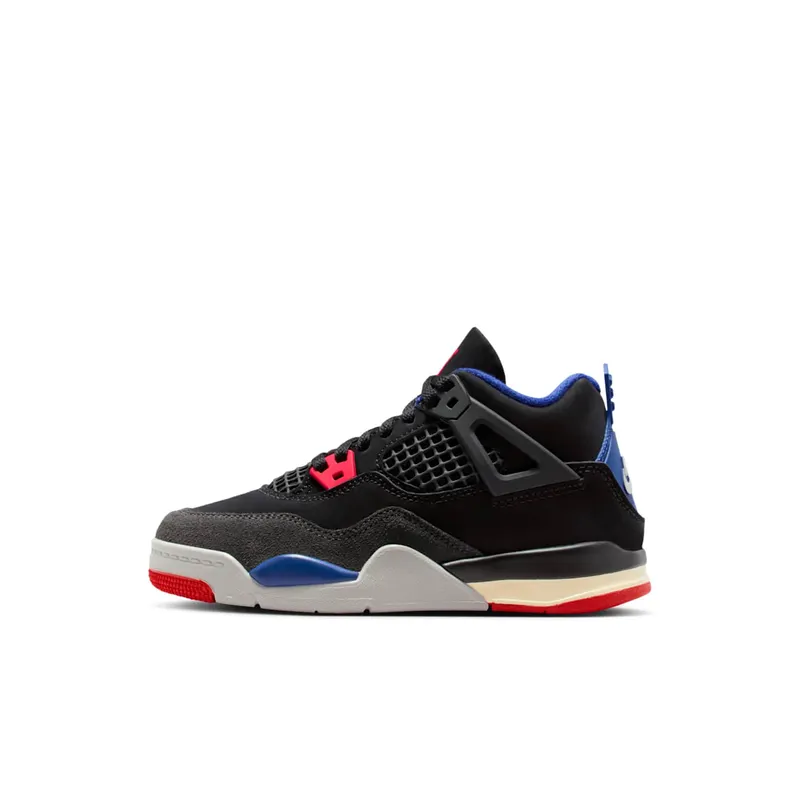 Air Jordan 4 PS “Rare Air” “Black/Fire Red/Deep Royal Blue/Dark Smoke Grey” | IB4388-003